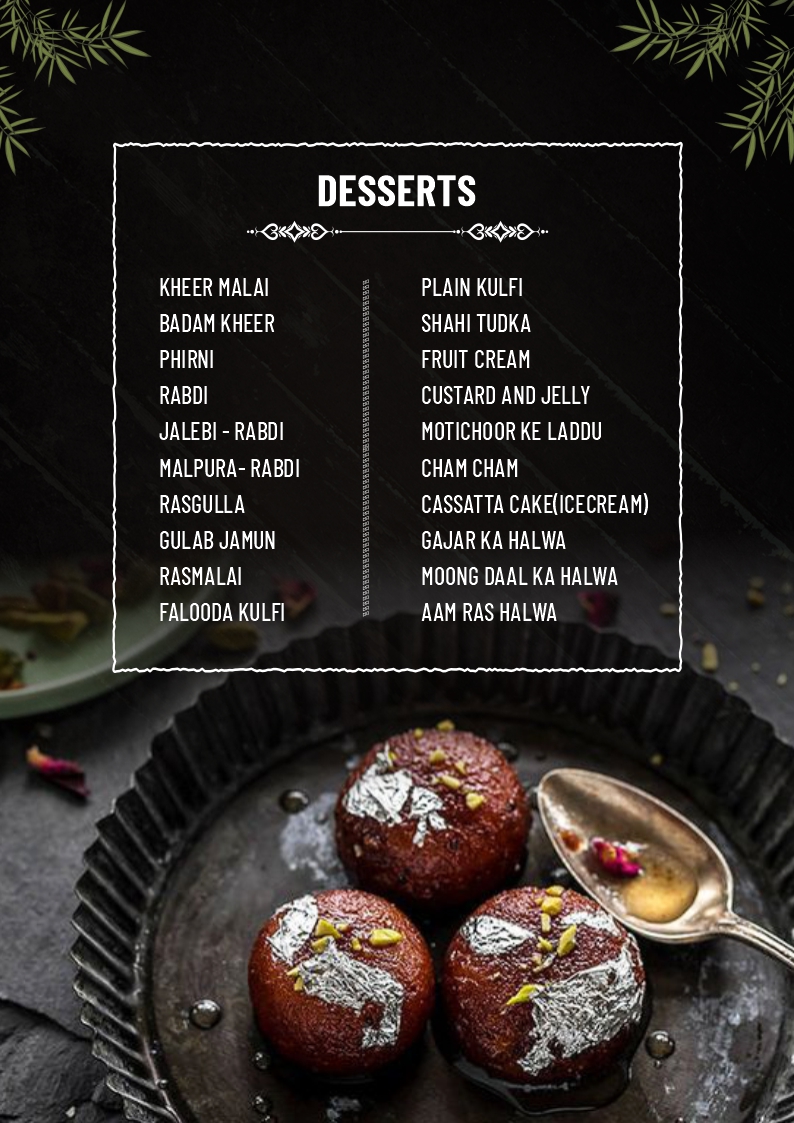 catering menu